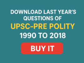 UPPSC PRE Questions 2003 to 2018: Polity